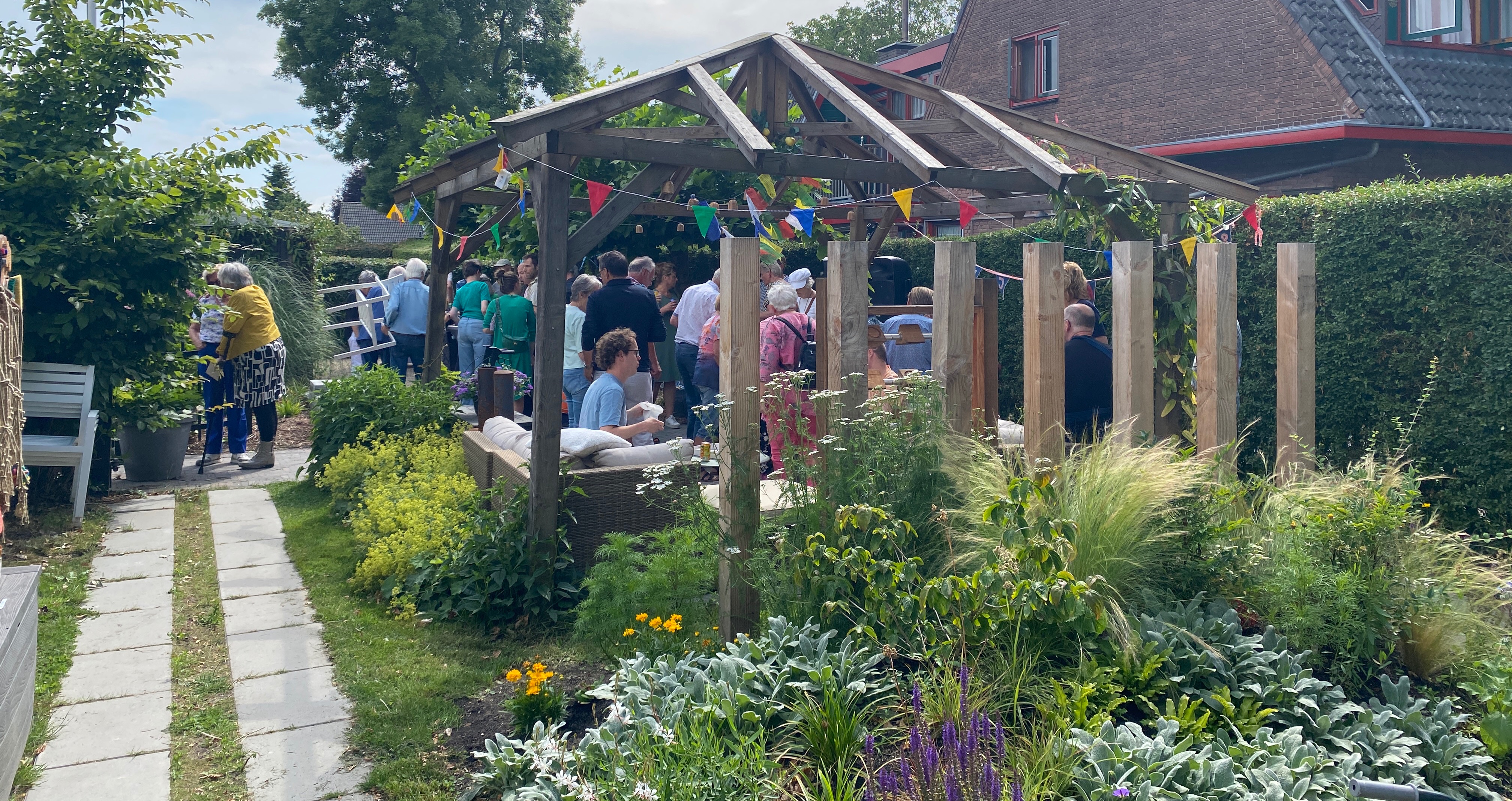 De feestelijke opening